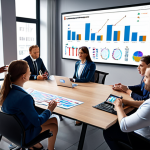 **

A modern office setting with diverse professionals collaborating on a sports marketing campaign. The focus is on a team meeting, displaying charts and graphs projecting sponsorship revenue growth. The atmosphere is dynamic and driven. Include the Russian Ruble currency symbol (₽) in the visuals to signify financial success.

**
